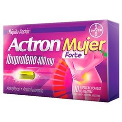 Actron Mujer 400 mg. x 10 capsulas
